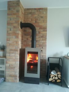 Ekologiczny piec na drewno do salonu Xeoos